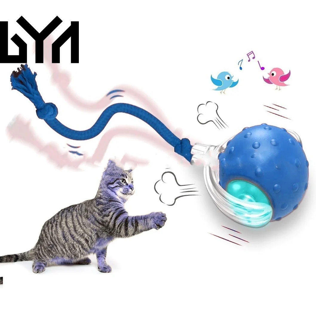 Interactive Cat Toy Ball Super Drive Cat Rolling Ball