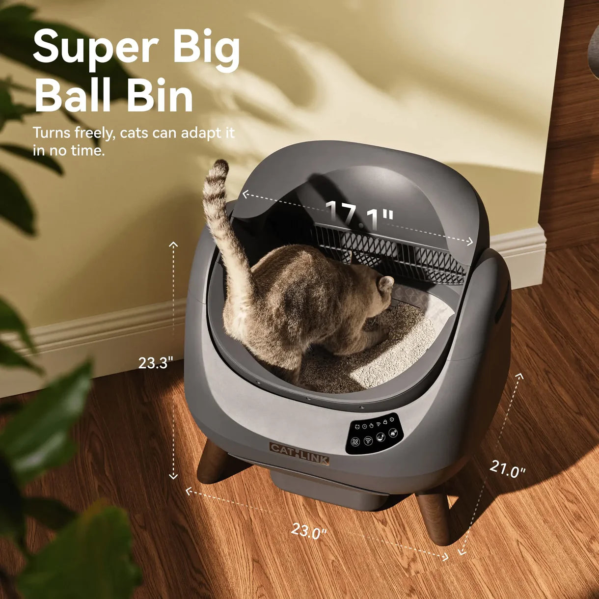 CatLink Scooper Open X - Otomatik Kedi Tuvaleti