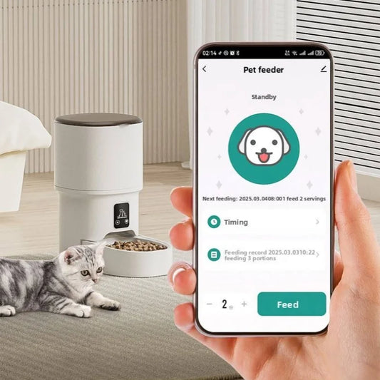 Smart Pet Feeder with WiFi