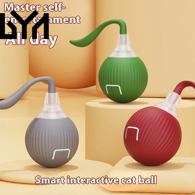 Interactive Cat Toy Ball Super Drive Cat Rolling Ball