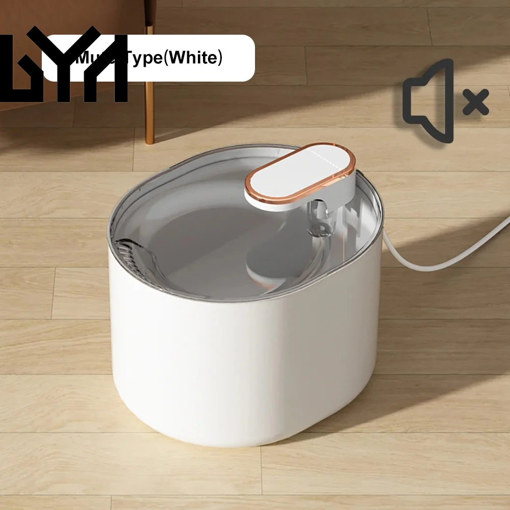 Cat Water Fountain 3L Automatic Water Dispenser with LED Light Ultra Silent Pet Drinking Water Fountain Automatic Pet Feeder